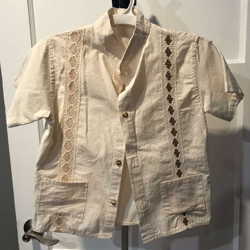 Boy’s Authentic Linen Guayabera